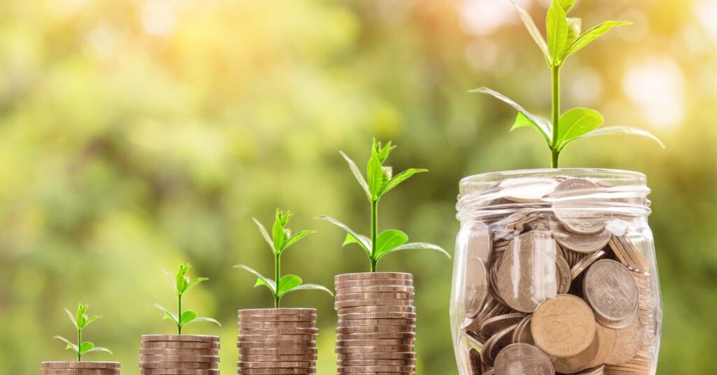 Tarot cards spread focusing on wealth and prosperity.